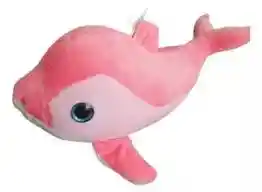 Delfines En Peluche Azul Y/o Rosado