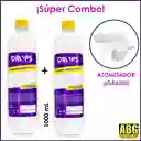 ¡¡ Super Promoción!! Desmanchador De Juntas Multiusos X2 Unds (2000ml) + Atomizador ¡¡gratis!! Drops