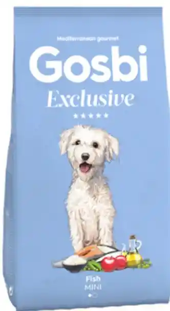 Alimento Seco Para Perros Adultos De Razas Pequeñas Gosbi Exclusive Fish Mini 2kg