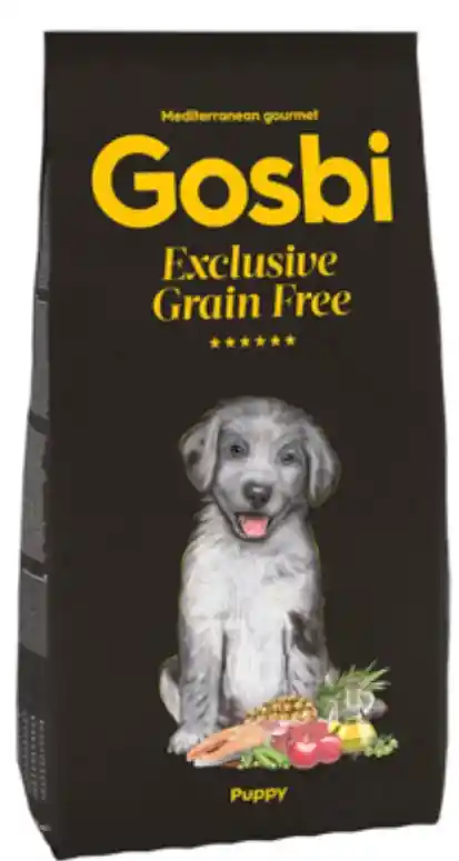 Alimento Seco Elaborado Sin Cereales Para Cachorros De Todas Las Razas Gosbi Exclusive Grain Free Puppy 3kg