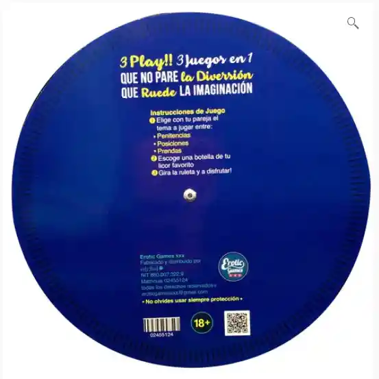 Juego Ruleta Erotica