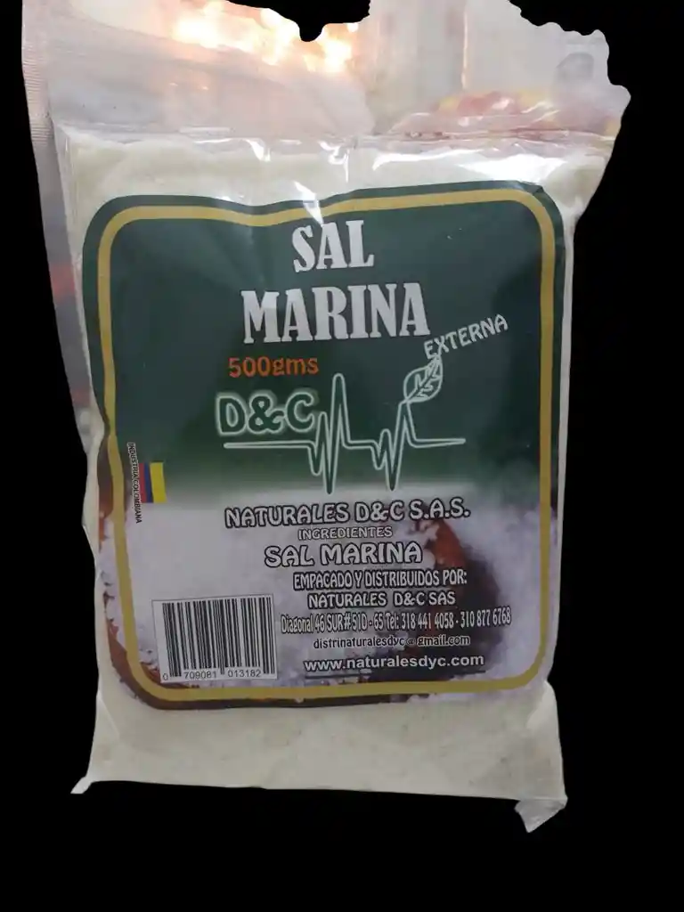 Sal Marina De Uso Externo X 500gms