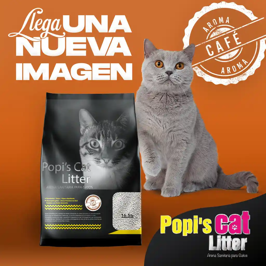 Arena Popis Cat Litter Café 7,5 Kg