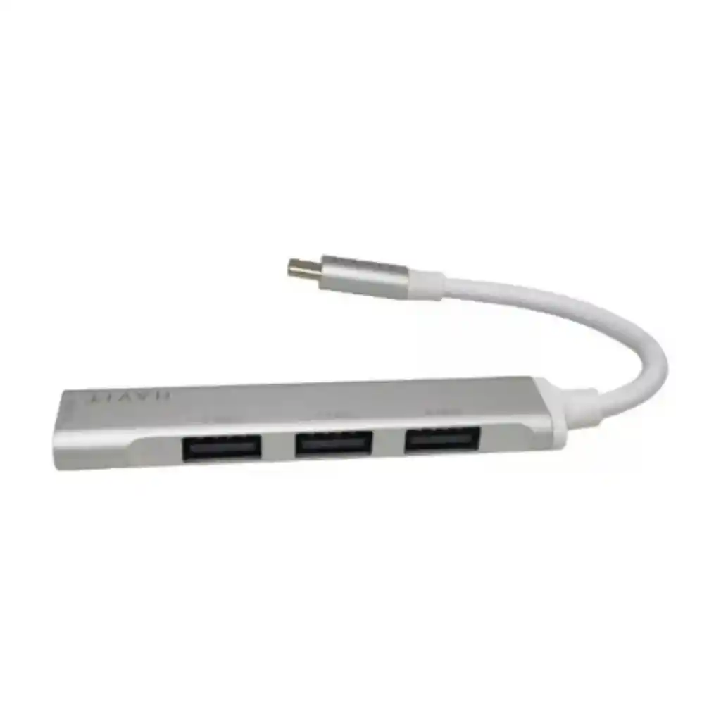 Hub Multipuertos Usb 3.0 Aluminio 4 Puertos Marca Havit