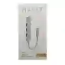 Hub Multipuertos Usb 3.0 Aluminio 4 Puertos Marca Havit