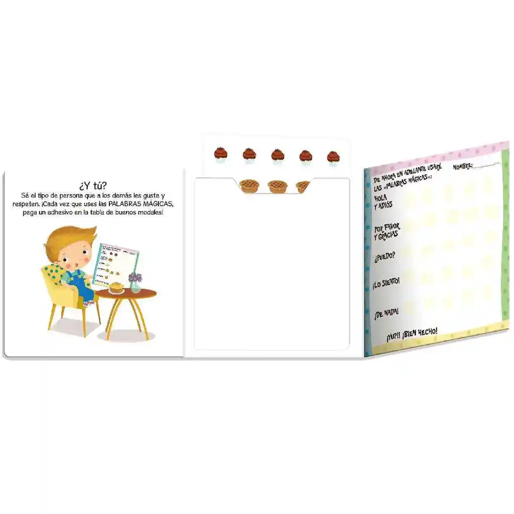 Libro Infantil Raquel Y Johnny, Palabras Mágicas Para Niños