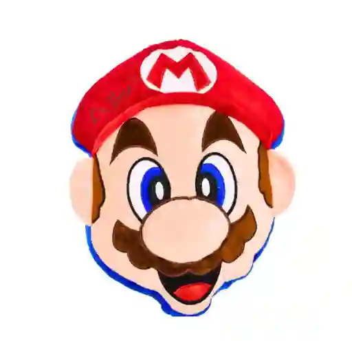 Peluche Cojin Cara Mario Bross