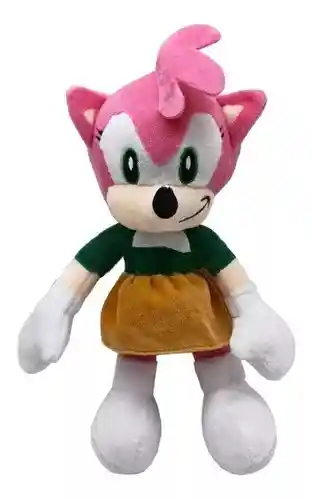 Peluche Amy Figura De Personaje De Película Sonic