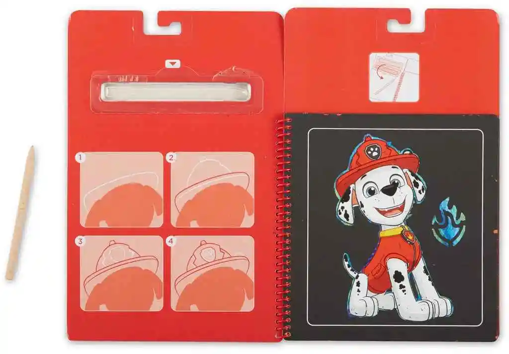 Libro Infantil Para Raspa Aventuras Paw Patrol Para Niñas