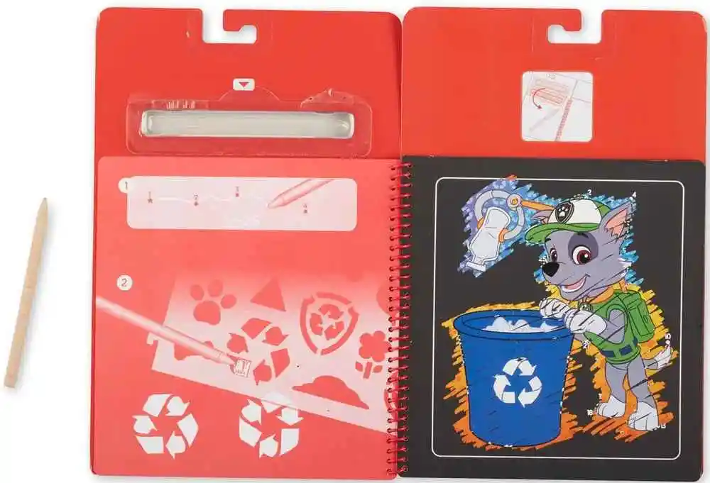 Libro Infantil Para Raspa Aventuras Paw Patrol Para Niñas