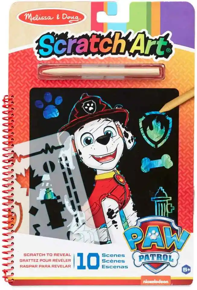 Libro Infantil Para Raspa Aventuras Paw Patrol Para Niñas