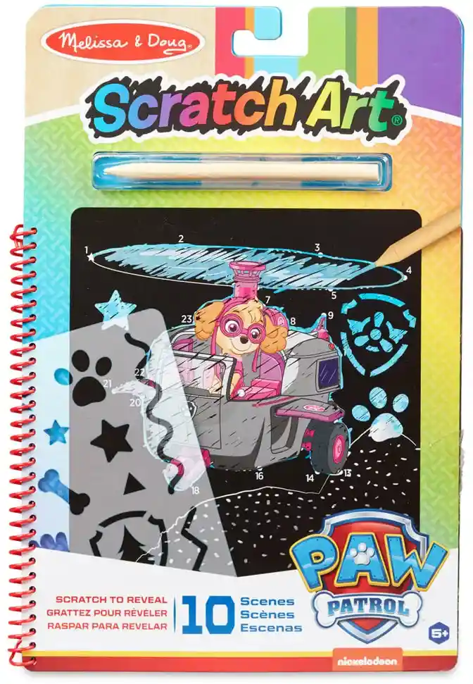 Libro Infantil Para Raspa Aventuras Paw Patrol Para Niñas