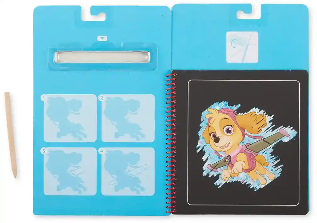 Libro Infantil Para Raspa Aventuras Paw Patrol Para Niñas