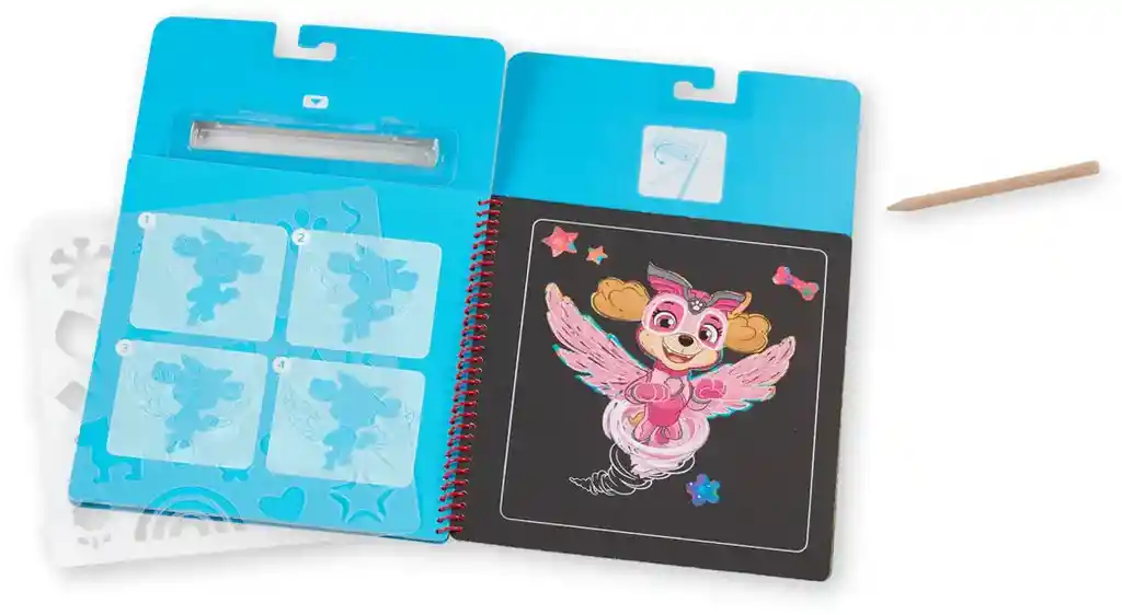 Libro Infantil Para Raspa Aventuras Paw Patrol Para Niñas