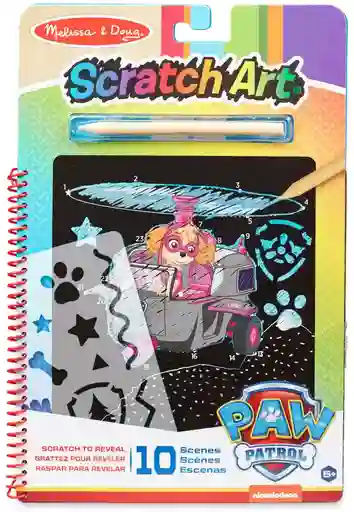 Libro Infantil Para Raspa Aventuras Paw Patrol Para Niñas