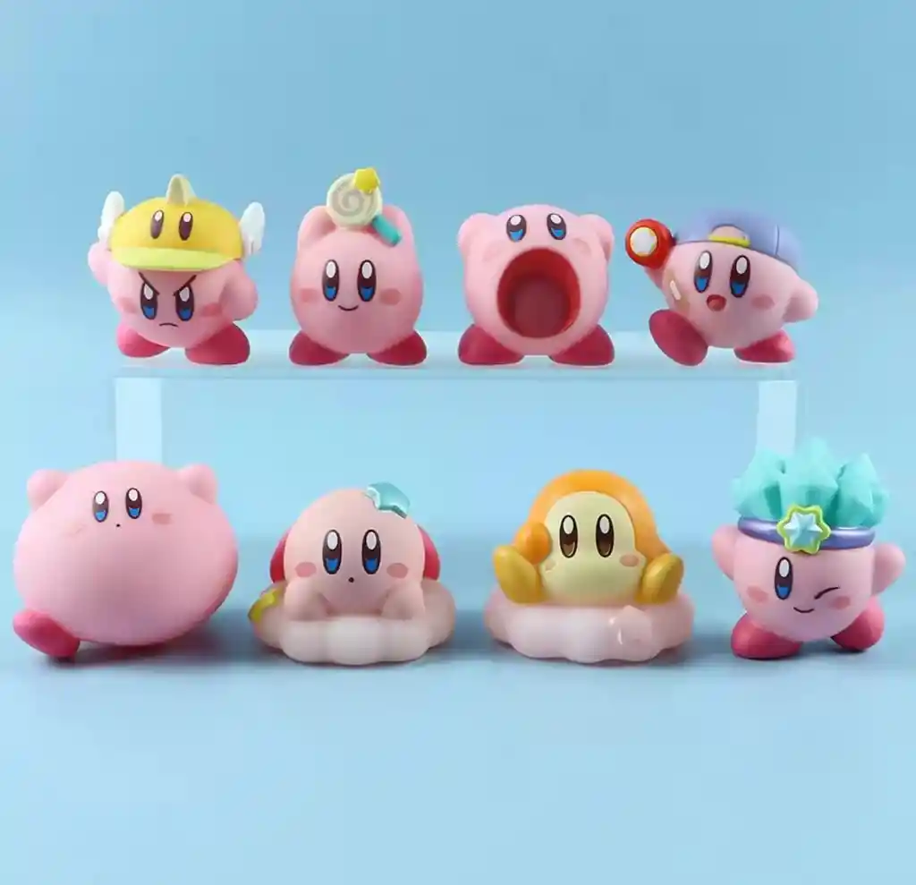 Figura De Colección Nintendo Kirby X8