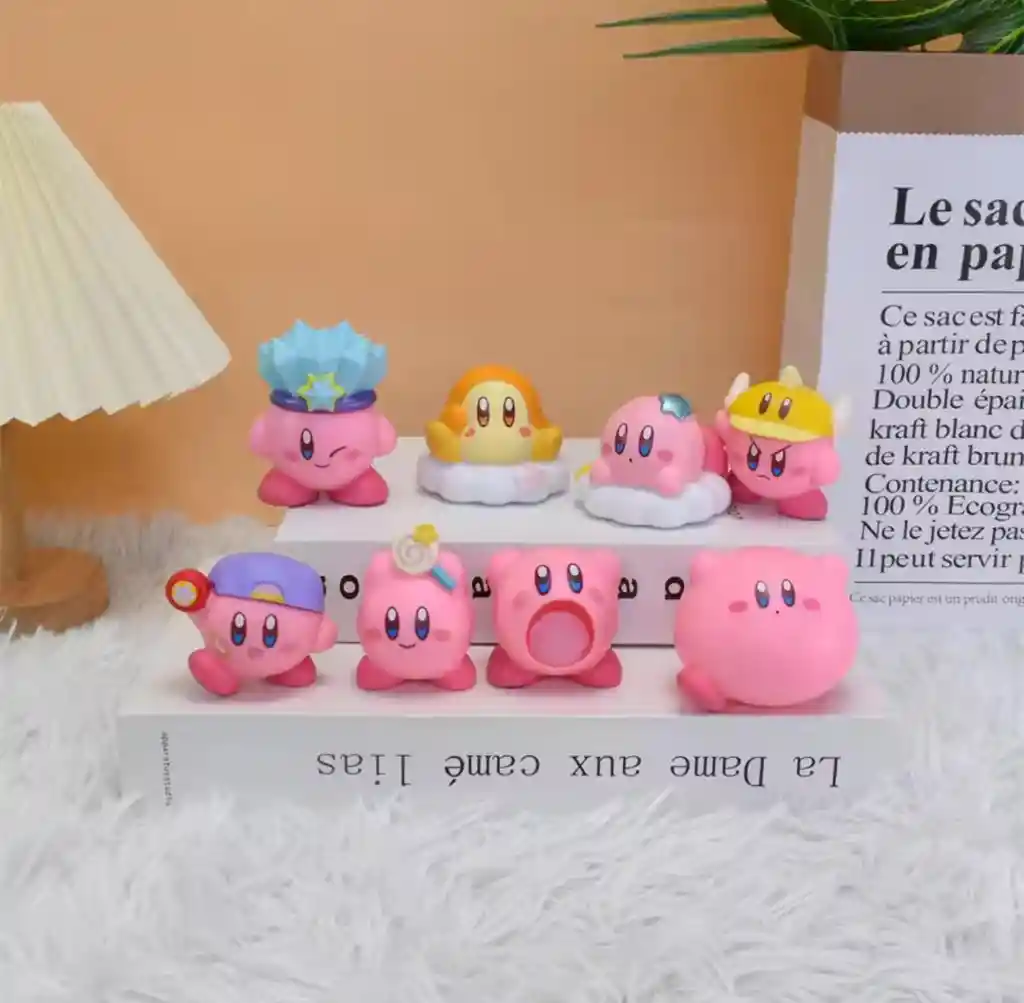 Figura De Colección Nintendo Kirby X8