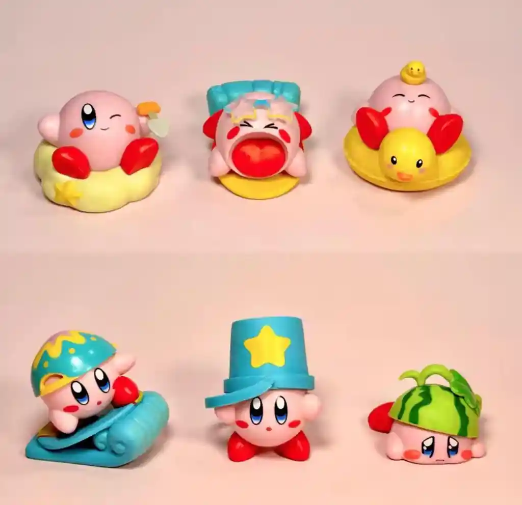 Figura De Colección Nintendo Kirby X6