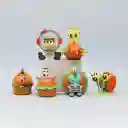 Figura De Colección Bob Esponja Sponge Bob Square Pants Arenita Patricio Calamardo
