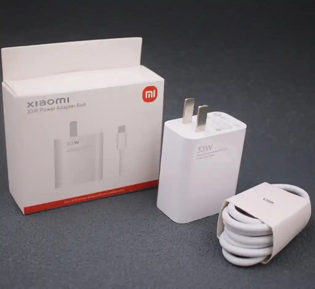 Cargador Xiaomi 67w Carga Rápida Cable Usb A Tipo C