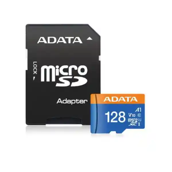 Memoria Micro Sd De 128gb Adata Clase 10