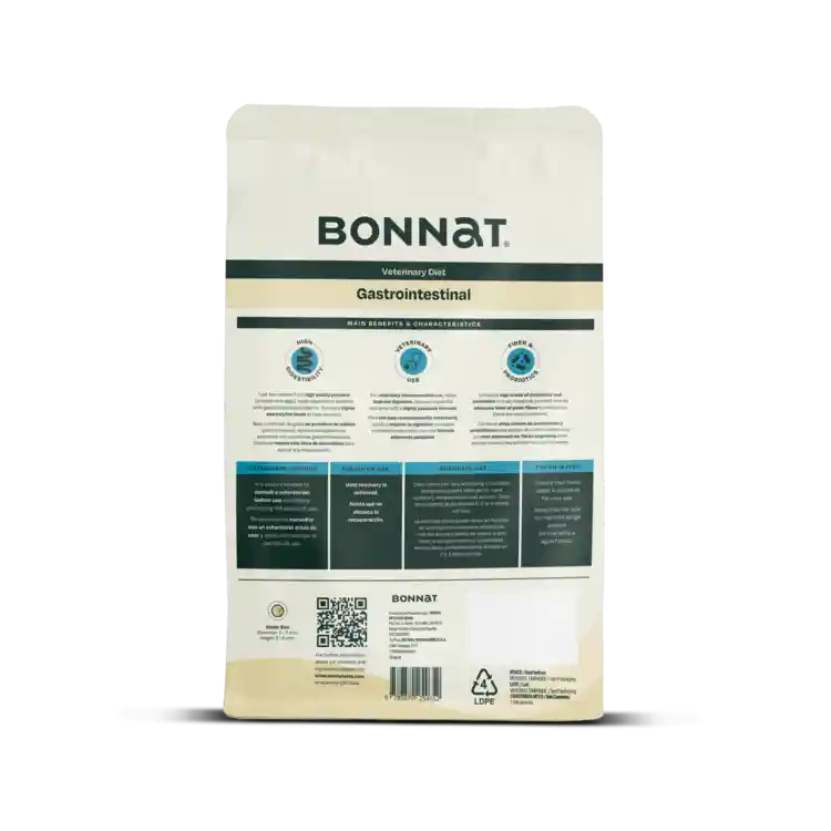 Alimento Gastrointestinal Para Gato 2 Kg Bonnat Digestivo Gato 2 Kg Bonnat Gatos Bonnat Cat Digestive Care