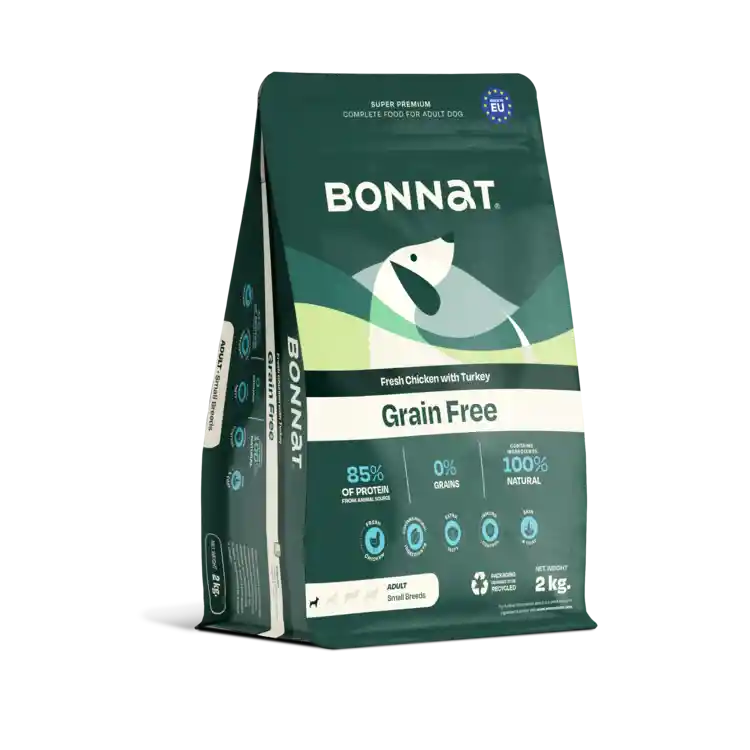 Bonnat Perros Raza Pequeña 2 Kg Bonnat Para Perros 2 Kg Bonnat Dog 2 Kg Alimento Para Perros Super Premium Grain Free