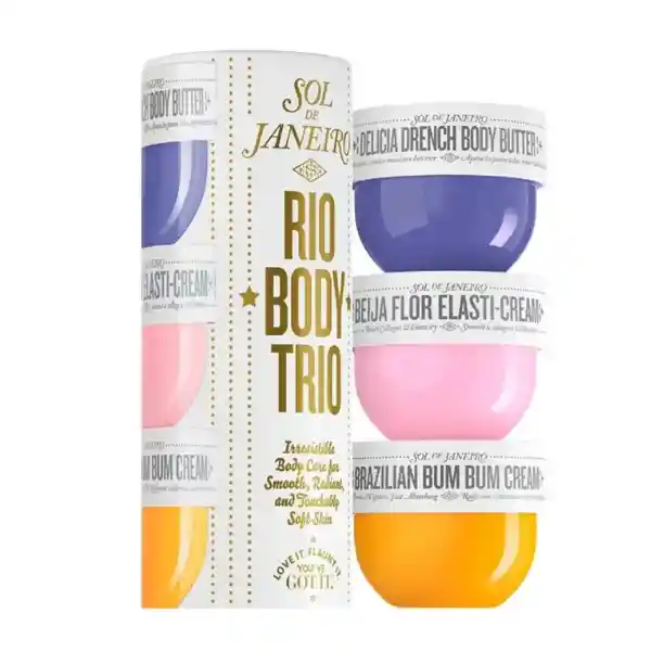 Sol De Janeiro Kit De Cremas Corporales Rio Body Cream X3