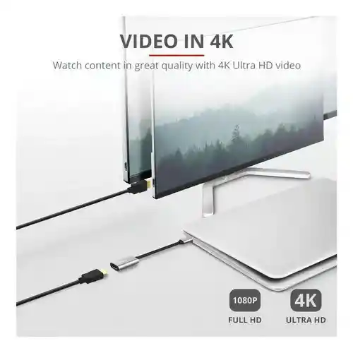 Convertidor Tipo C A Hdmi 4k Trust