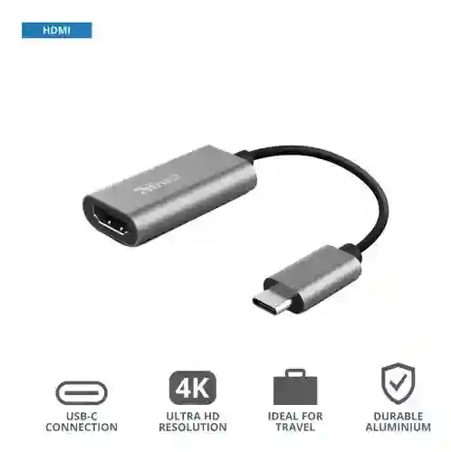 Convertidor Tipo C A Hdmi 4k Trust