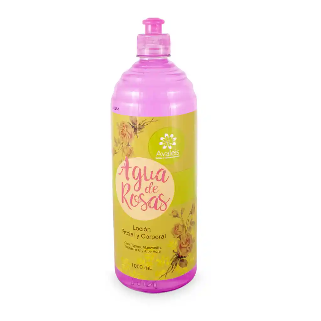 Agua De Rosas Avaleis X1000 Ml