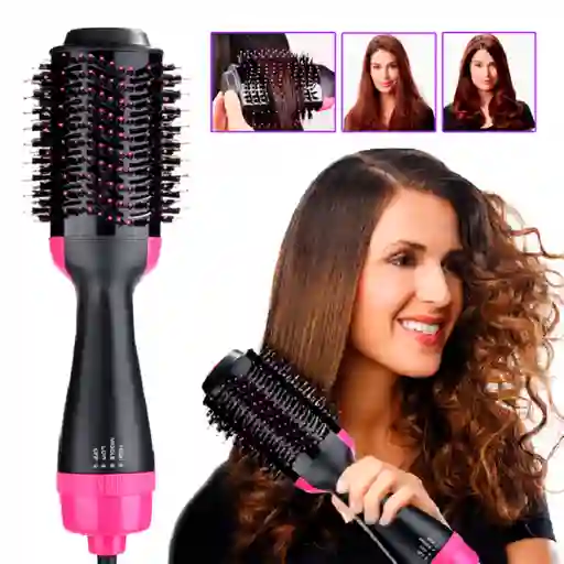 Cepillo Secador Giratorio 3 En1 /cepillo Secador Voluminizador Salon One-step