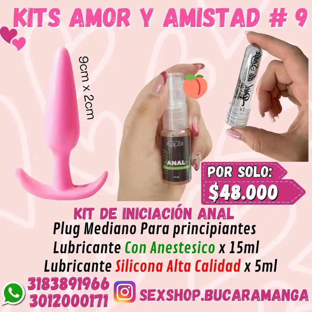 Kit Amor Y Amistad. Kit Sexual #9, Kit Anal