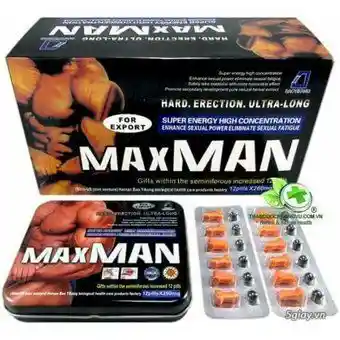 Max Man X 1 Unidad Potenciador Masculino