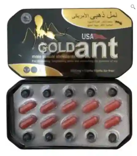 Potencializador Hormiga Negra /1 Pastilla / Gold Ant