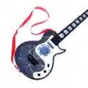 Guitarra Rock Unisex Juguete Luces Interactivo + Baterias