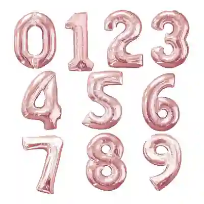 Bomba Oro Rosa 16" Forma Número 2