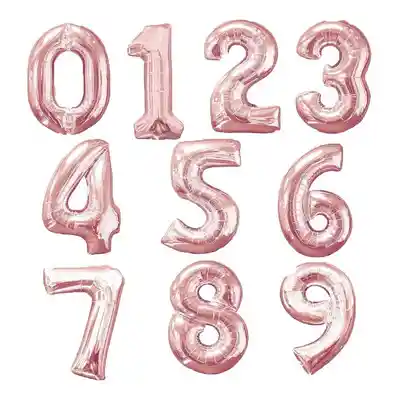 Bomba Oro Rosa 16" Forma Número 4
