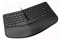 Teclado Ergonomico Alambrico Descansamuñecas Genius Kb-700 Agregar A Favoritos