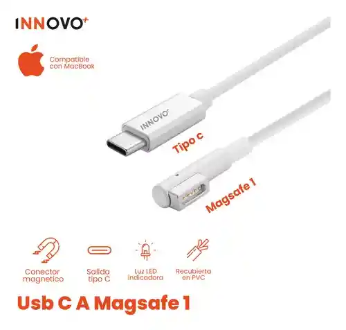 Cable De Carga Magsafe 1 Compatible Macbook Usb-c A 1.8m