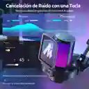 Micrófono Condensador Maono Con Cancelación De Ruido Y Soporte De Brazo Rgb Dgm20s Cardioide Para Pc Y Celular Color Negro