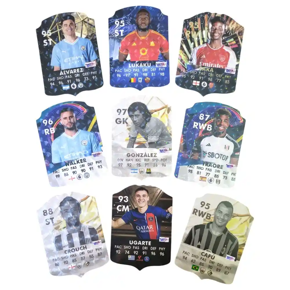 150 Cartas Fútbol Fc25 Mobile Ultimate Team Coleccionables