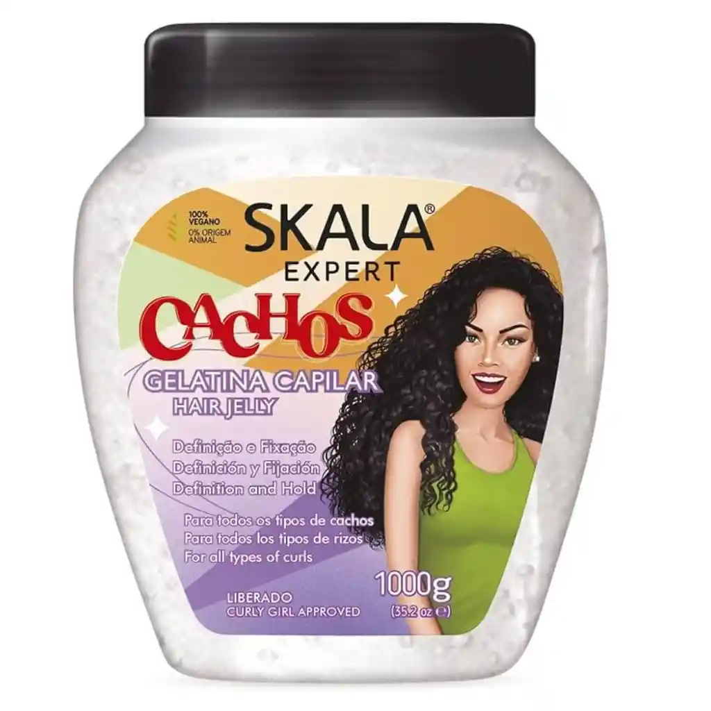 Skala Cachos Gelatina Capilar 1000ml