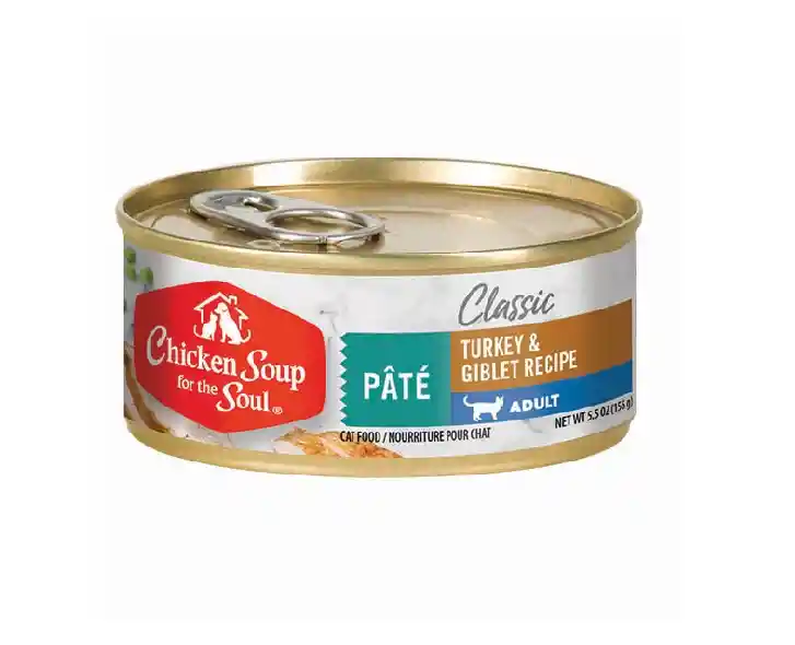 Lata Chicken Soup Gato Turkey Y Giblet X 156gr (pavo)