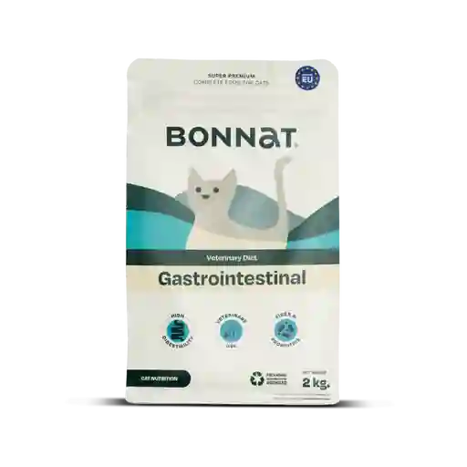 Bonnat Para Gatos Digestive 2kg Gato Cuidado Digestivo 2 Kg Bonnat Cat Intestinal 2 Kg