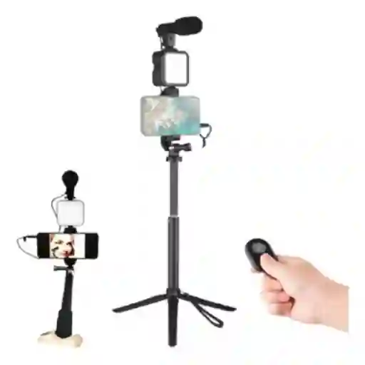 Kit Palo Selfie Tripode Kit Videos Ref Ay-49z