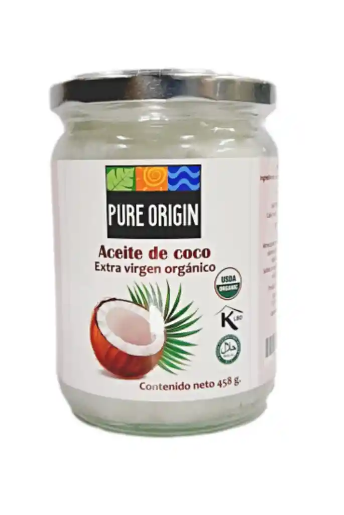 Aceite De Coco Orgánico 458 Ml