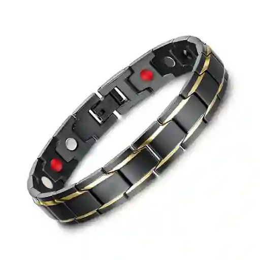 Pulsera Brazalete Magnético Hombre Mejora Salud Y Energía