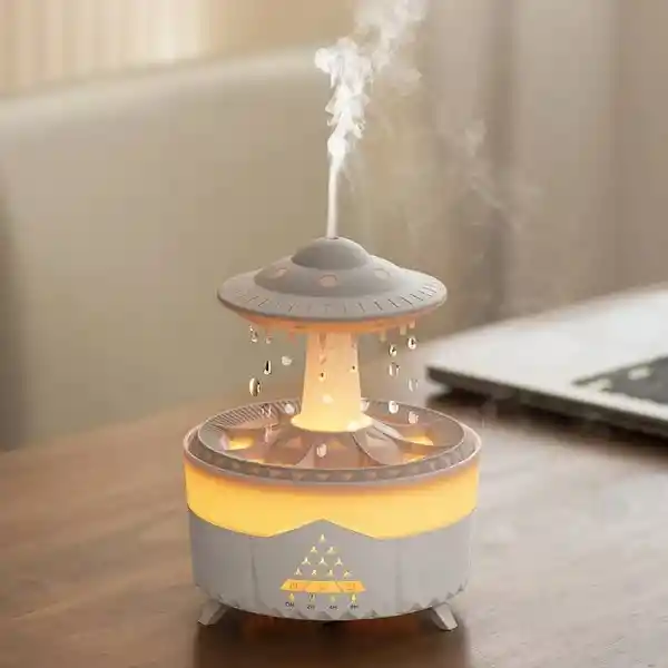 Humidificador Hongo Lluvia Relajación Goteo Lluvia