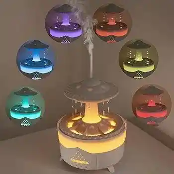 Humidificador Hongo Lluvia Relajación Goteo Lluvia